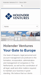 Mobile Screenshot of holender.com