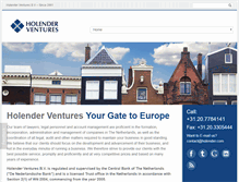 Tablet Screenshot of holender.com